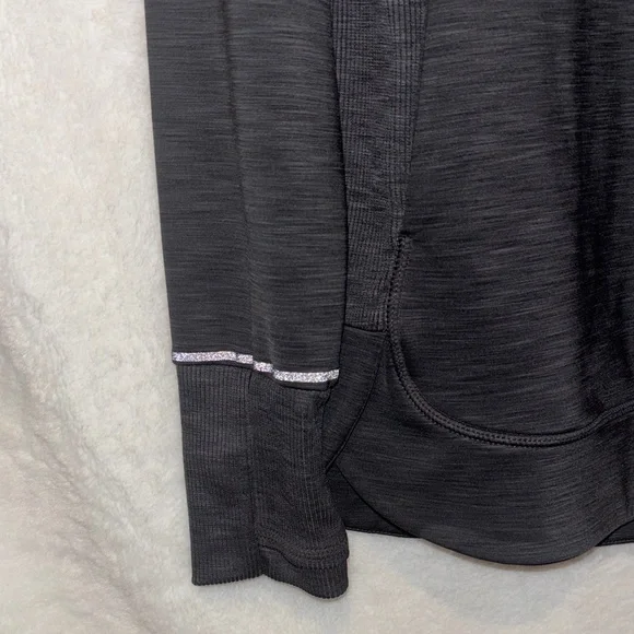 Athleta Dark Gray Cowl Neck Sweater - Picture 3 of 12